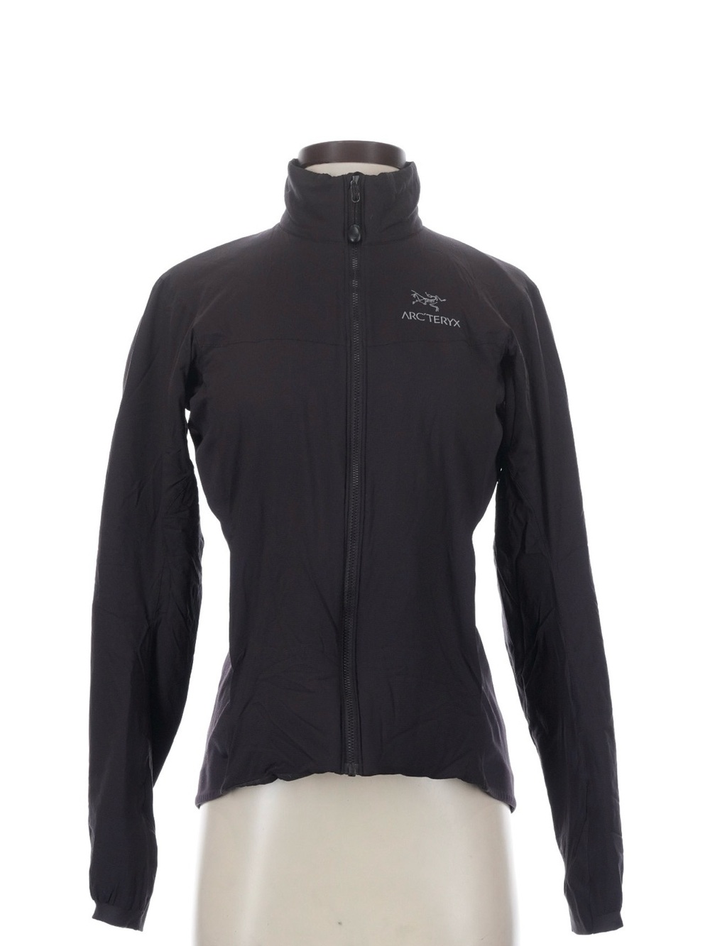 Arc'teryx Women's Black Softshell Zip-Up Utility Jacket